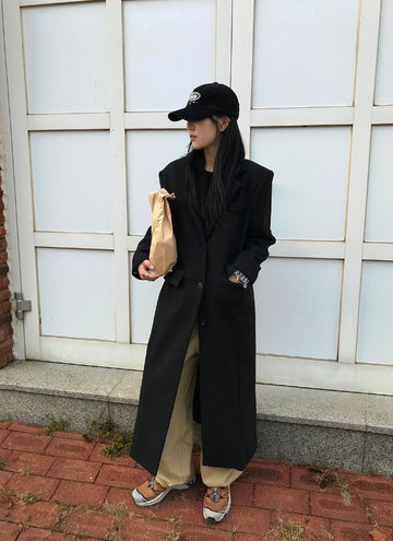 STAY WOOL LONG COAT